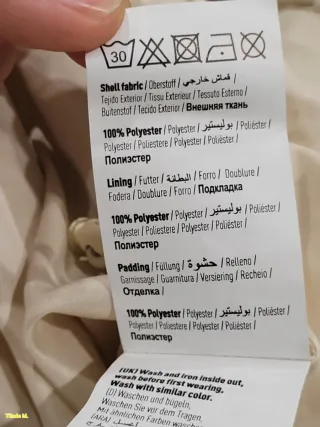 Chaqueta Acolchada Mujer Pimkie Talla M