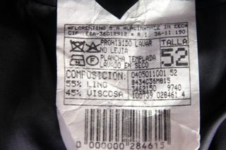 Traje Azul: Americana Talla 52 + Pantalón Talla 46