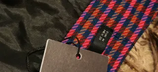 Falda mini cuadros M