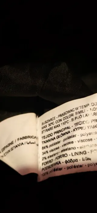 Falda mini cuadros M