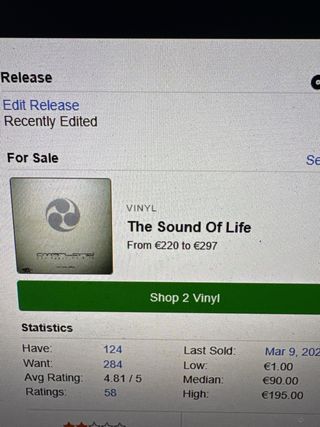 Vinilo Overland feat Christien DiMarco The Sound O