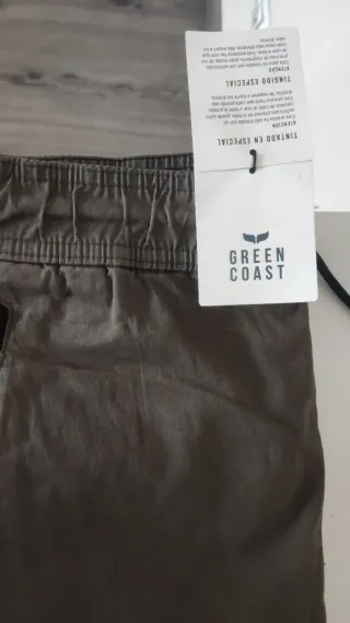 Pantalón Green Coast verde oliva. SIN ESTRENAR