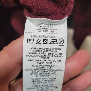 Jersey Dustin 100% lana Talla L