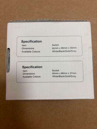 Interruptor Regulador Luz BSEED