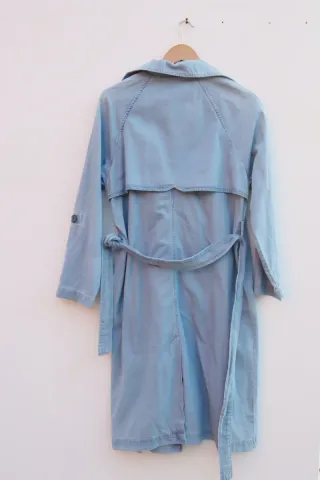 Gabardina vaquera larga mujer