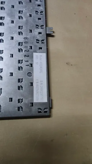 Teclado portátil negro