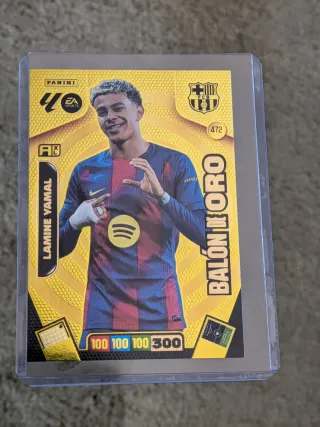 472 Lamine Yamal Balón de Oro Adrenalyn XL 25/26