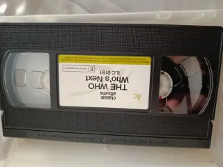 2 VHS John Lennon y The Who