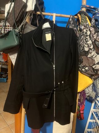 Cappotto Patrizia Pepe Nero Taglia 40