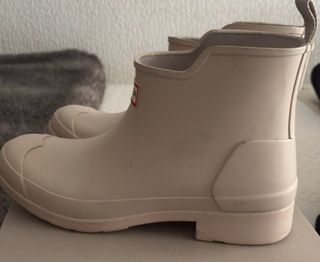Botas de agua Hunter beige talla 38