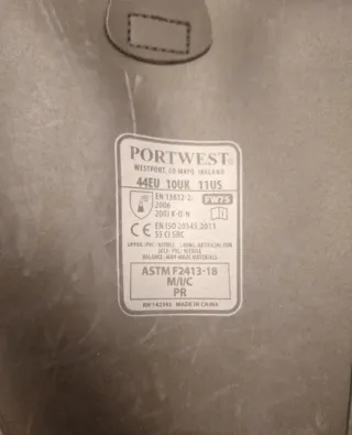 Botas de agua forradas puntera 40