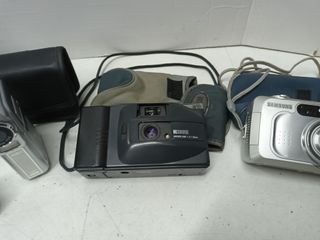lote de 5 cámaras de fotos