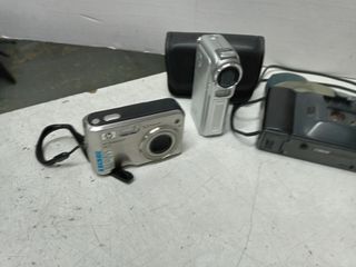 lote de 5 cámaras de fotos