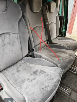 Asiento individual trasero modular extraíble