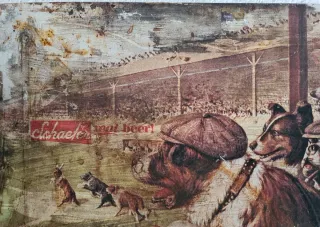 Lamierino pubblicitario Schaefer anni '60