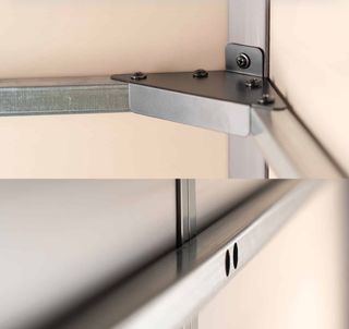 Gardiun KSP38195 Caseta jardín de resina con suelo Alessia en beige de 11 m²