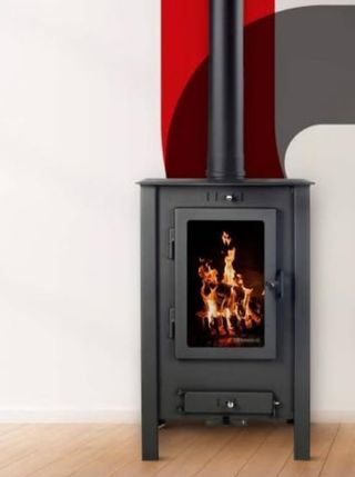 BRICOSOL ESTUFA DE LEÑA THECA 400 VIENA 450 ECODESIGN