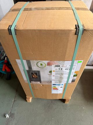 BRICOSOL ESTUFA DE LEÑA THECA 400 VIENA 450 ECODESIGN