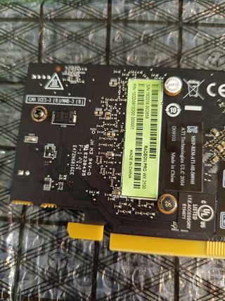 Tarjeta Gráfica AMD Radeon Pro WX 2100