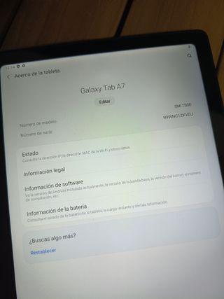 SAMSUNG Galaxy Tab A 7 | Tablet de 10.4" (WiFi, Procesador Octa-Core Qualcomm Snapdragon 662, 3GB de RAM, 64GB de Almacenamiento, Android actualizable) Color Gris