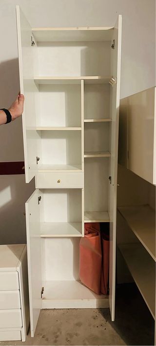Mueble organizador blanco