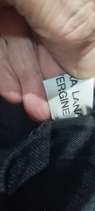 Blazer cruzado azul marino de pura lana