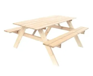 Gardiun Mesa picnic madera 165x154x75 cm Essential