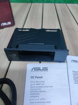 Asus OC Panel Frontal de Monitorización Negro