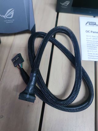 Asus OC Panel Frontal de Monitorización Negro