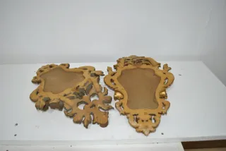 Antichi specchi cornucopie rococò