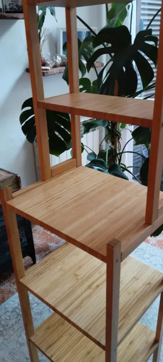 Estantería Ragrund Ikea Bambú