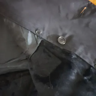 Impermeabile uomo imbottito blu taglia 52