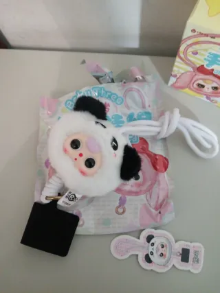 Baby Three cordino portacellulare panda