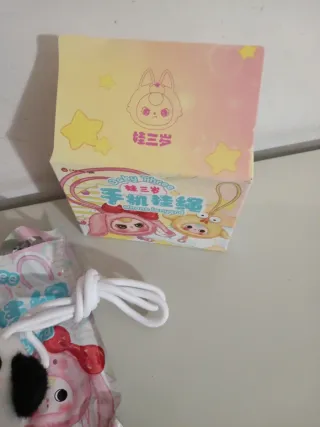 Baby Three cordino portacellulare panda