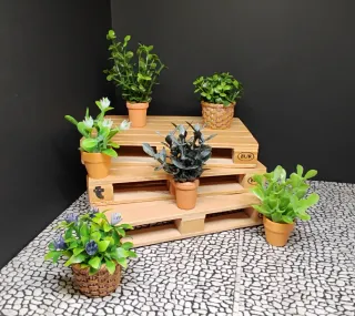 Pianta in miniatura per case delle bambole 1/12