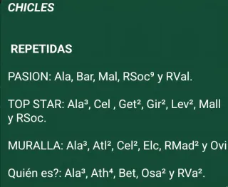 Intercambio cromos y chicles Liga Este 2025 2026