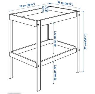 Cambiador de pañales para bebé