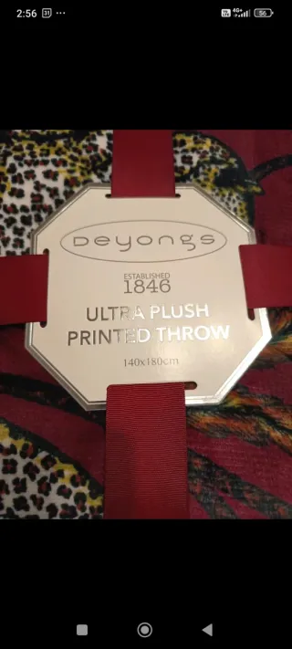 Coperta pile double face fantasia