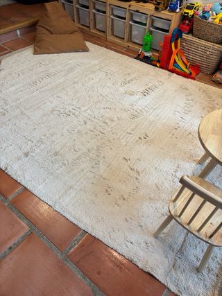 Alfombra beige 3x2m
