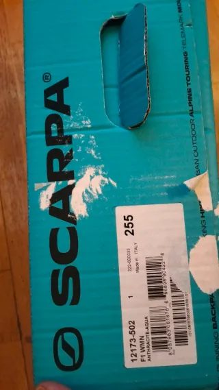 Scarpa F1 WMN Scarponi da Sci, 25'5