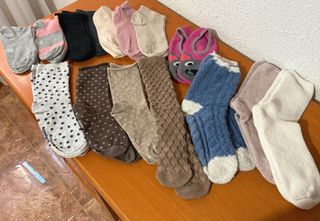Lote calcetines variados 35-38