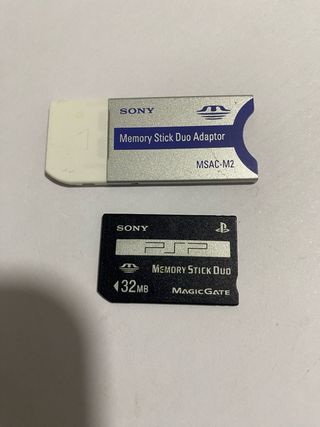 Adaptador Memory Stick Duo Sony MSAC-M2 PSP