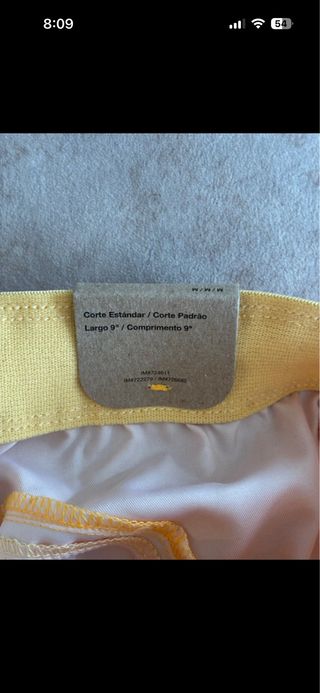 Pantalones cortos tenis/pádel Nike Naranja