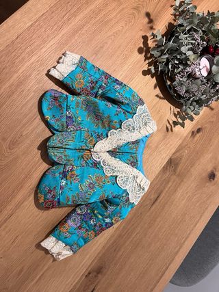 Traje de Fallera Niña Multicolor