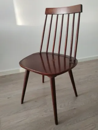 Silla nórdica vintage atemporal