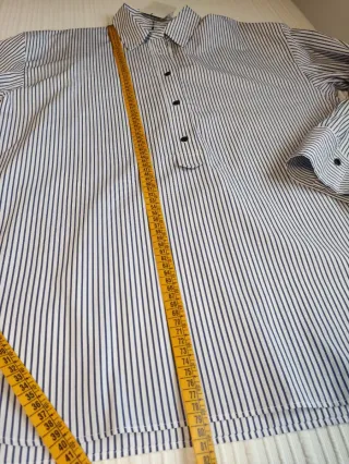 Camisa Zara rayas popelín