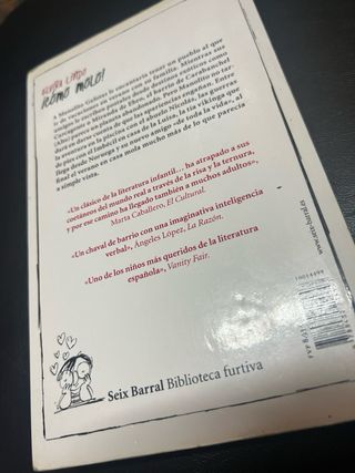 Libro ilustración de Manolito Gafotas “como molo”