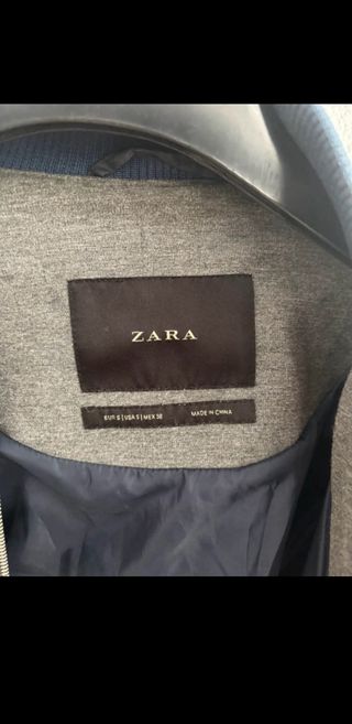 Chaqueta Zara Retro Gris