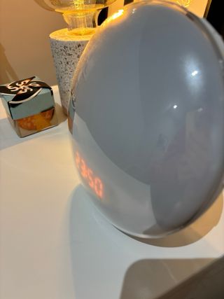 Radio despertador simulador luz amanecer/atardecer