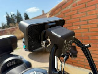 Soporte Barra Moto Carpuride Garmin Carplay Gps